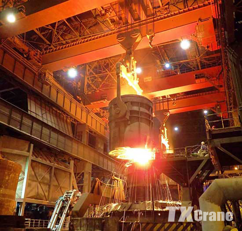 Steel & Foundry crane application